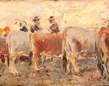 Tafuri Raffaele - La fiera del bestiame
